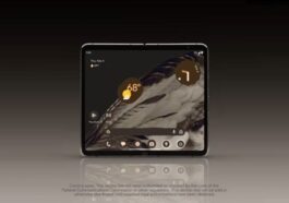 Google Pixel Fold Front Screen