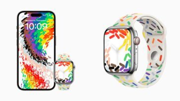 Le bracelet Apple Watch Pride pour 2023 est maintenant disponible 25 Apple annonce un nouveau groupe Pride pour 2023, assorti au visage de l'Apple Watch et au fond d'écran de l'iPhone