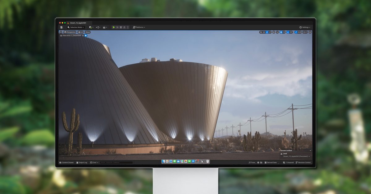 Unreal Engine d'Epic reçoit une mise à jour majeure avec la prise en charge native d'Apple Silicon Mac