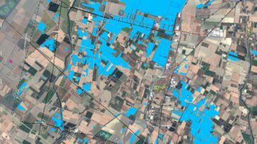 Les satellites montrent les dégâts causés par les inondations en Émilie-Romagne, des lacs entiers sont nés en quelques heures 15 Les satellites montrent les dégâts causés par les inondations en Émilie-Romagne, des lacs entiers sont nés en quelques heures