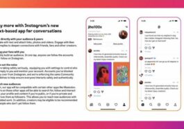 Les premiers détails du nouvel Instagram, donc les textes vont complètement changer l'application