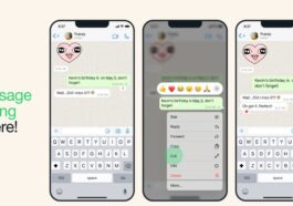 Vous pouvez modifier les messages sur WhatsApp, enfin !