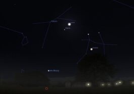 Le croissant de lune et Mars dansent dans le ciel le soir du 24 mai : à quelle heure les voir à l'œil nu
