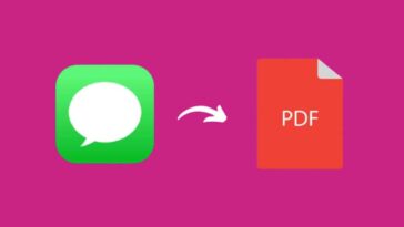 Comment exporter des messages texte au format PDF depuis iPhone, iPad et Mac