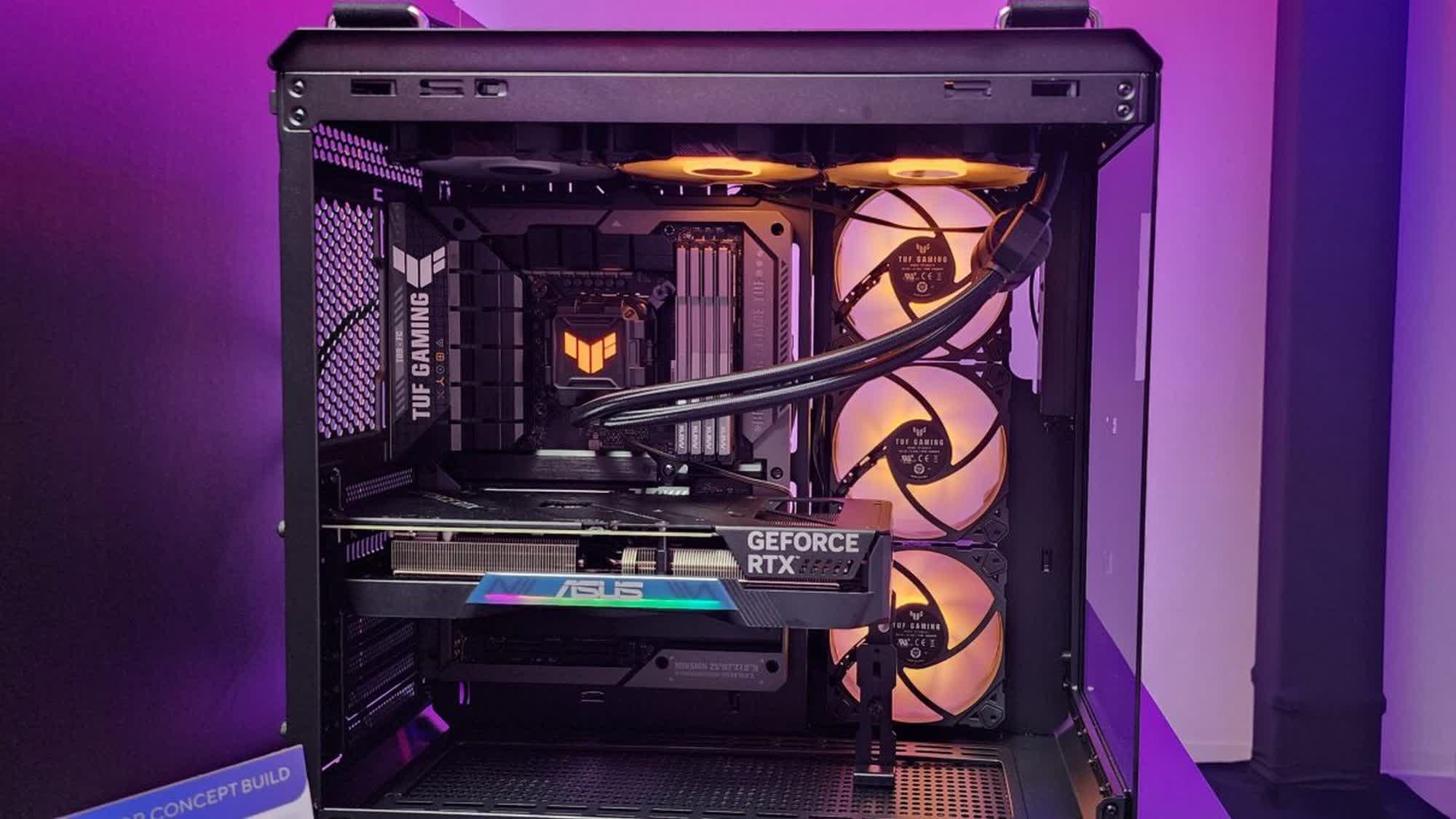 Asus démos concept RTX 4070 carte graphique qui n'utilise aucun câble d'alimentation 3 1685448906 349 Asus demos concept RTX 4070 carte graphique qui nutilise aucun