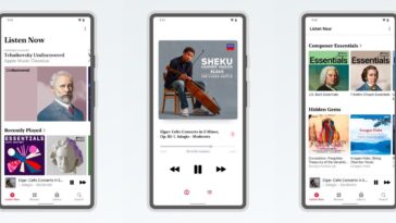 Apple lance Apple Music Classical pour Android avant les applications iPad ou Mac 12 Apple lance Apple Music Classical pour Android avant les applications iPad ou Mac
