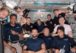 Depuis quelques heures l'espèce humaine a atteint le record de personnes en orbite autour de la Terre
