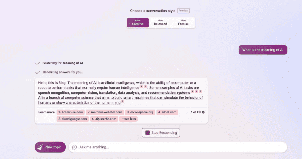 Bing Chat vs ChatGPT : quel chatbot IA règne en maître pour les freelances ? 2 Bing Chat Vs. ChatGPT