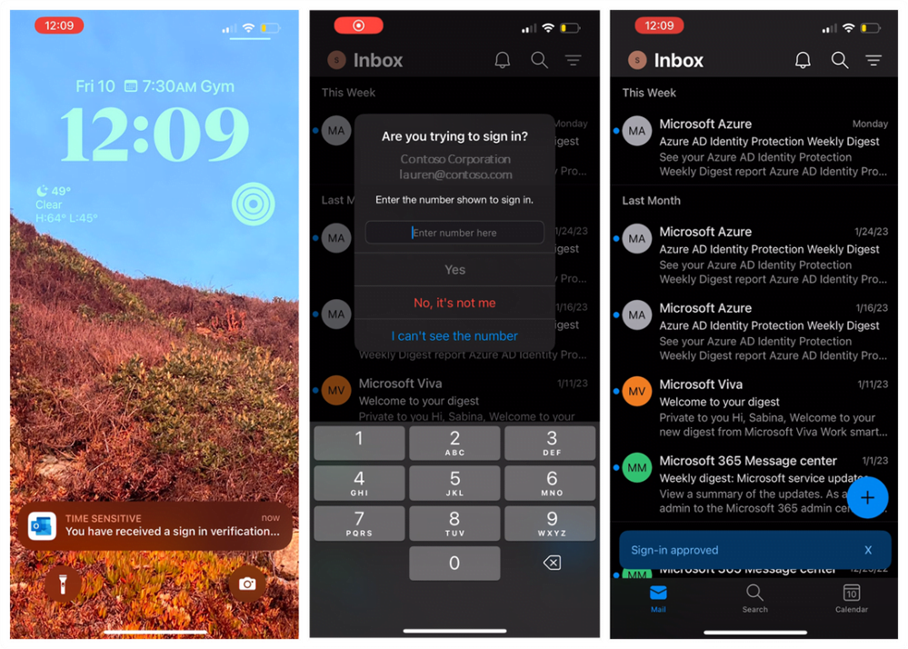 Comment utiliser Authenticator Lite pour protéger votre messagerie dans Outlook pour iOS et Android 2 Authentificateur Lite sur iOS