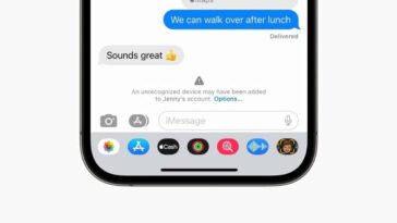 iOS 16.6 présente une nouvelle fonctionnalité de sécurité iMessage - mais ce n'est pas pour tout le monde 29 iOS 16.6 présente une nouvelle fonctionnalité de sécurité iMessage - mais ce n'est pas pour tout le monde