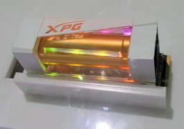 Adata unveils 14GB/s SSD with enormous liquid cooling system at Computex 2023