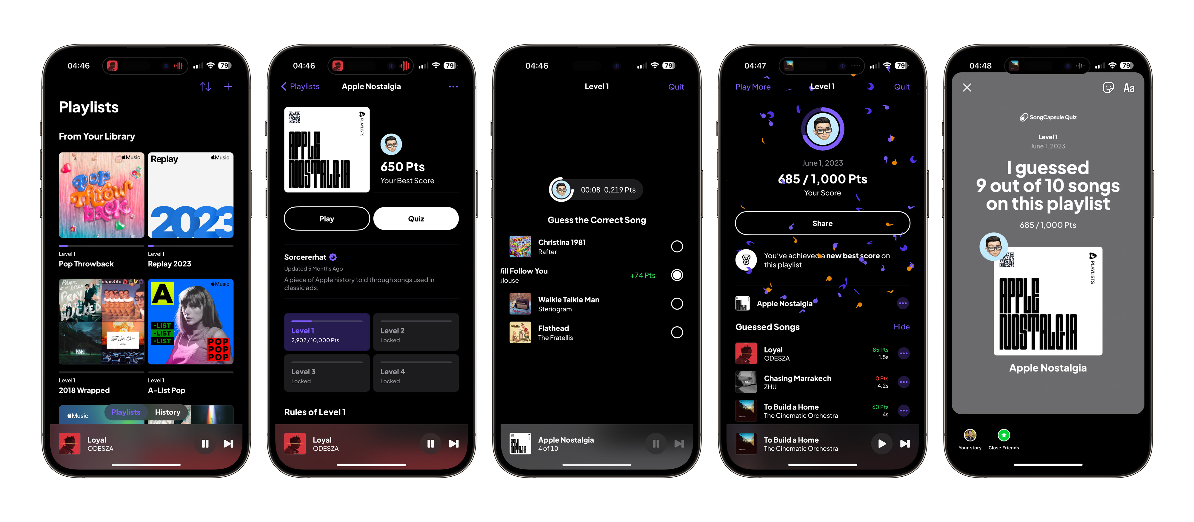 SongCapsule Quiz est un nouveau jeu iPhone amusant qui utilise vos listes de lecture Apple Music 2 SongCapsule Quiz est un nouveau jeu iPhone amusant qui utilise votre bibliothèque Apple Music