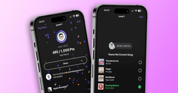SongCapsule Quiz est un nouveau jeu iPhone amusant qui utilise vos listes de lecture Apple Music 1 SongCapsule Quiz est un nouveau jeu iPhone amusant qui utilise vos listes de lecture Apple Music