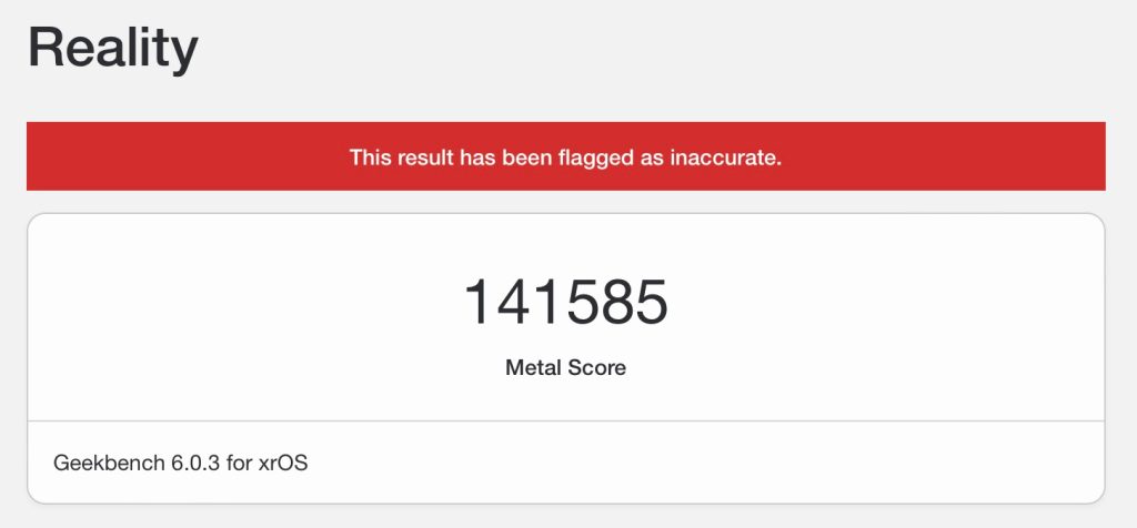 Ces benchmarks Apple Reality Pro « divulgués » sont faux et pratiquement incroyables 2 1685728515 988 Ces benchmarks Apple Reality Pro divulgues sont