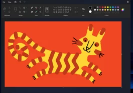 Microsoft Paint App gets Dark Mode and other New Features