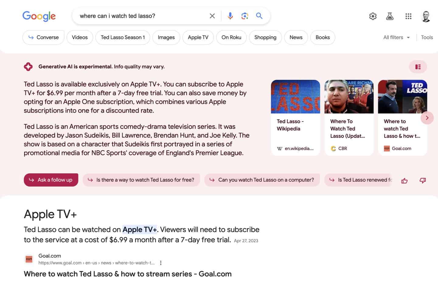 Google AI Search : une expérience lente et encombrée 4 Recherche Google IA