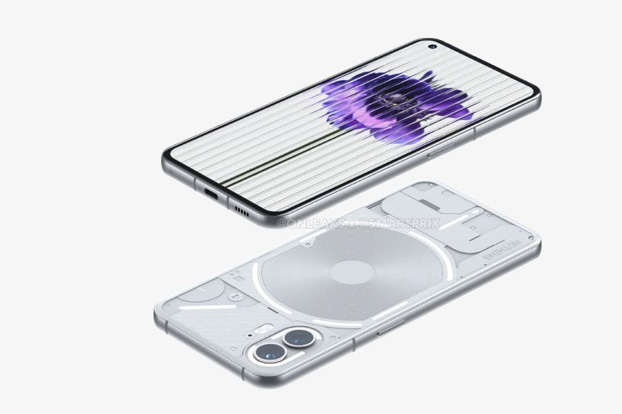 Nothing Phone (2) a fui avec un nouveau design d'éclairage LED époustouflant 3 Rien Téléphone (2) Rend -2