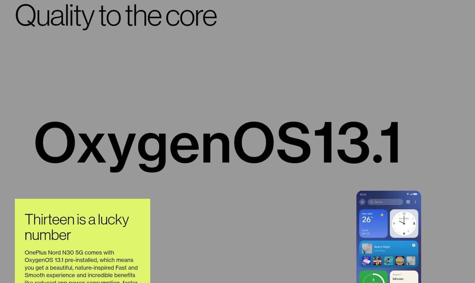 OnePlus Nord N30 5G est officiel avec des caméras triples 108MP à 299,99 $ 2 Oxygène OS 13.1