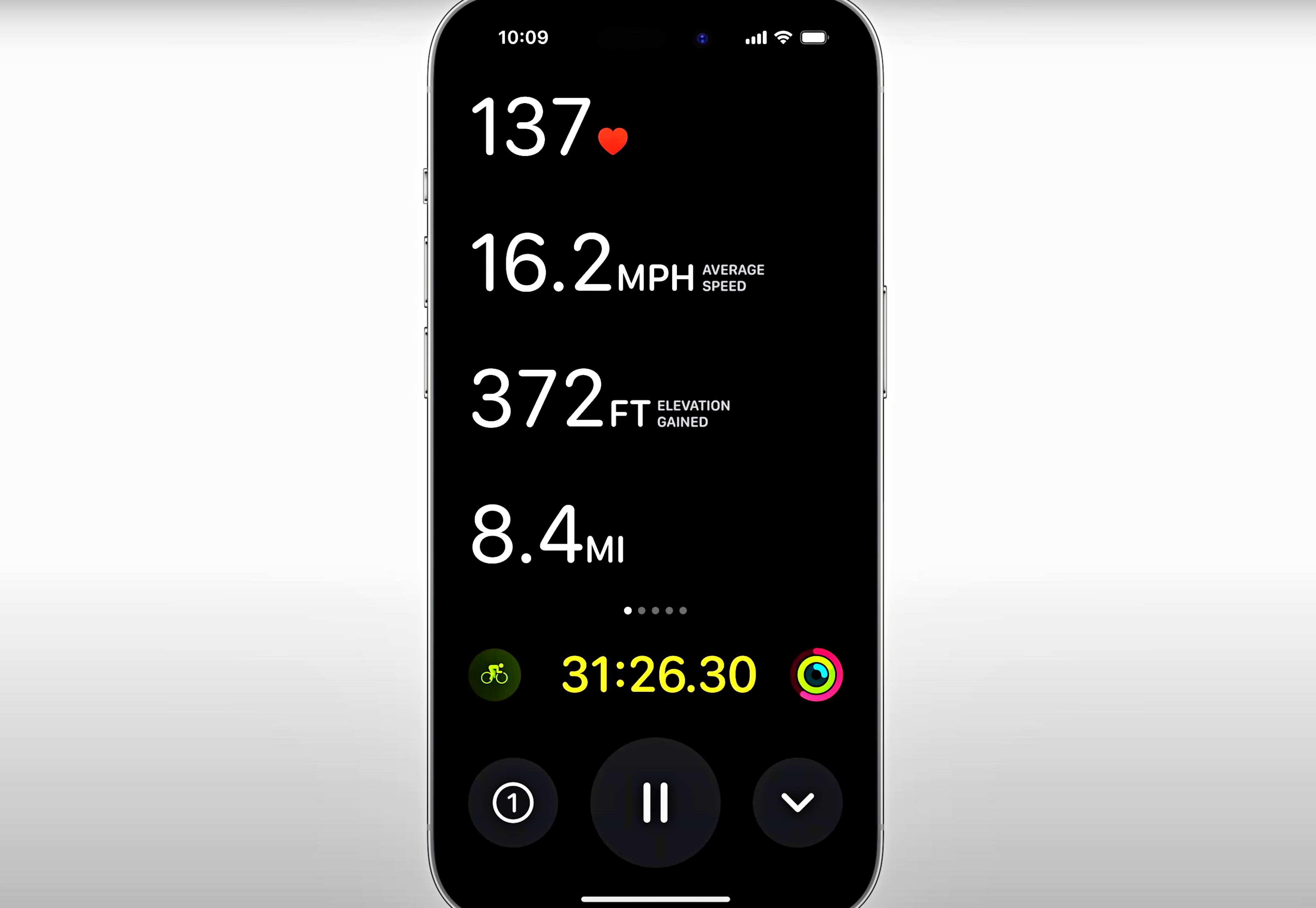 une capture d'écran d'un téléphone portable