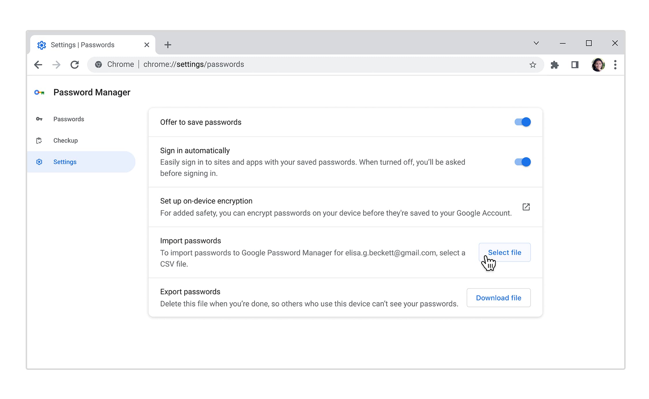 Chrome ajoute l'interface utilisateur complète de Google Password Manager avec un raccourci sur le bureau 3 Gestionnaire de mots de passe Google Chrome