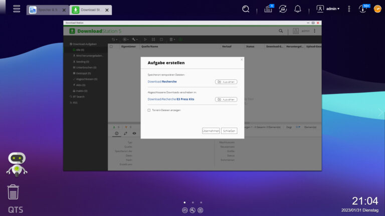 NAS QNAP : comment télécharger des torrents et des fichiers Web 7 Configuration des répertoires de téléchargement dans Download Station sous QTS par QNAP.