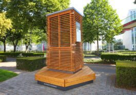 Comment fonctionne City Tree, la tour "mangeuse de smog" qui refroidit l'air installée à Bari