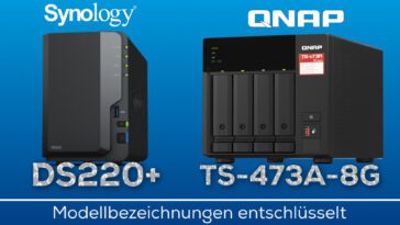 Noms de modèles NAS décodés 28 NAS-Modellbezeichnungen entschlüsselt