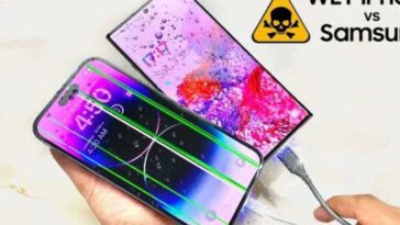 Avertissement de sécurité liquide : Samsung Galaxy S23 Ultra VS iPhone 14 Pro Max VS Pixel 7 Pro Vs Xiaomi 13 Ultra, comment réagissent-ils à la charge humide ?
