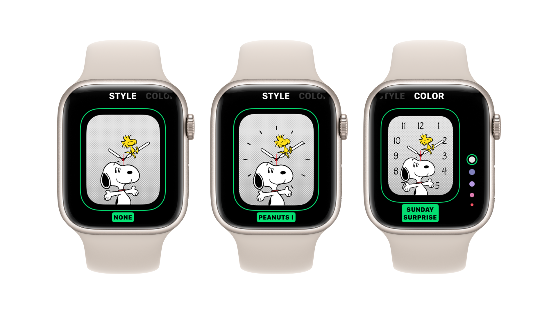watchOS 10 : Voici comment fonctionnent les nouveaux écrans Snoopy et Palette Apple Watch 4 watchOS 10 : Voici comment fonctionnent les nouveaux visages Snoopy et Palette Apple Watch