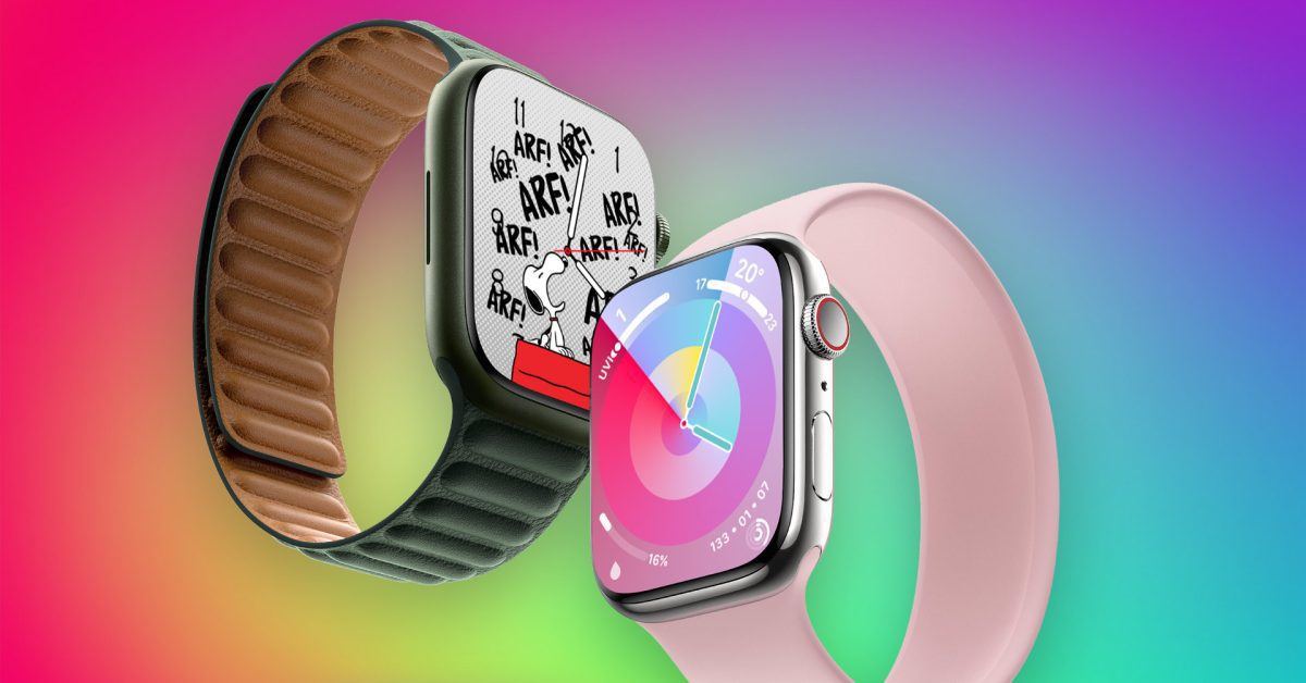 watchOS 10 : Voici comment fonctionnent les nouveaux visages Snoopy et Palette Apple Watch
