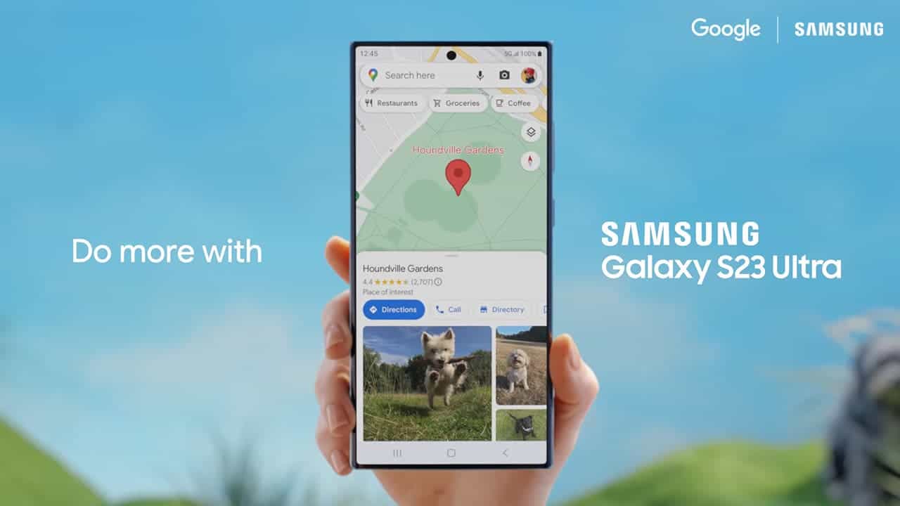Google a optimisé les applications pour l'écran externe du Galaxy Z Flip 5 5 Google fait la promotion du Galaxy S23 Ultra