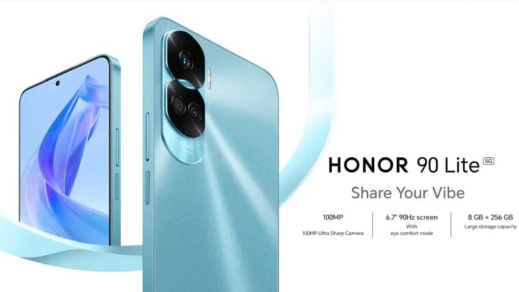 Honor 90 Lite est officiel avec une configuration triple caméra 100MP 1 Honor 90 Lite