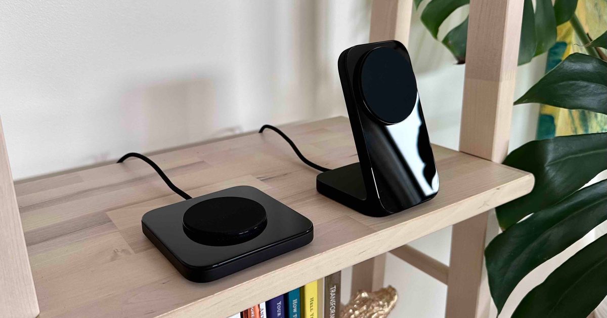 Nomad lance un support et une base compatibles MagSafe entièrement noirs [Hands-on]