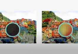 Résolution d'affichage Vision Pro illustrée dans la vidéo Sony
