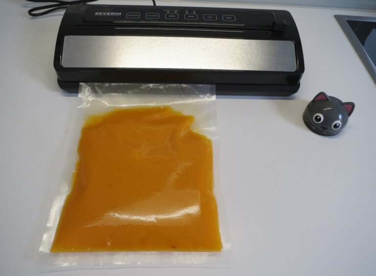 Bien congeler les aliments 6 Machine sous vide Severin FS 3611 et purée de fruits
