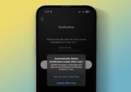 Comment supprimer automatiquement les textes de code iPhone 2FA avec iOS 17