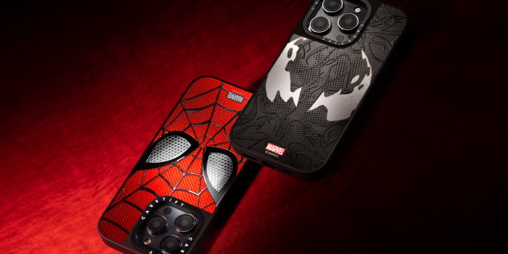 La dernière collection d'étuis de CASETiFY apporte Spider-Man à votre iPhone 14, AirPods et plus encore 5 CASETiFY Spider-Man