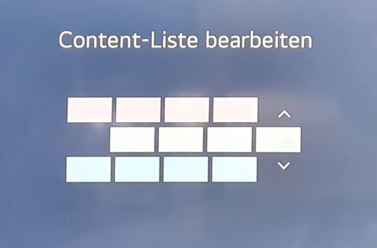 LG TV ralentit après la mise à jour : c'est la cause et ce que vous pouvez faire 5 Malheureusement, vous ne pouvez pas désactiver le contenu, mais vous pouvez au moins le déplacer vers le bas. (Capture d'écran)