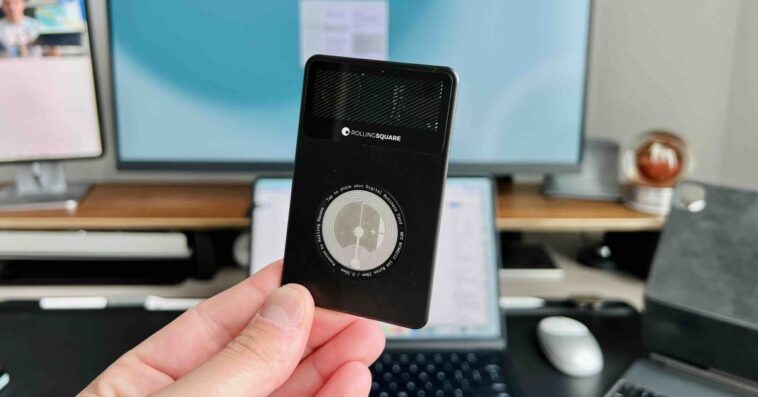 Pratique: 'AirCard' met la technologie Find My d'Apple dans une carte de visite numérique compatible NFC 1 Pratique: 'AirCard' met la technologie Find My d'Apple dans une carte de visite numérique compatible NFC