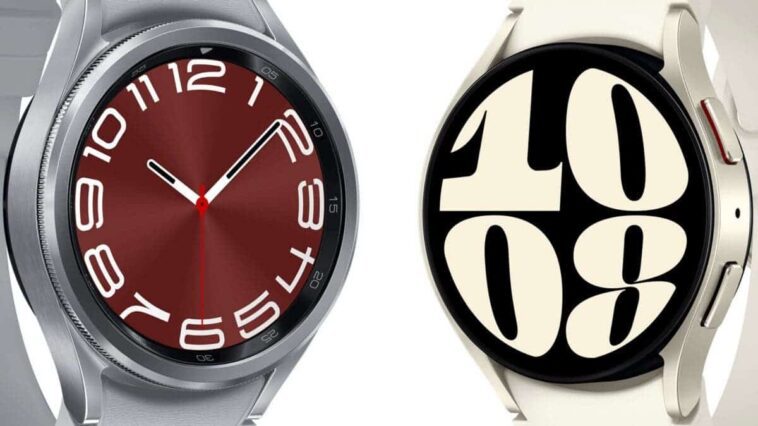 Samsung Galaxy Watch 6 : voici les premières images de la montre 1 Samsung Galaxy Watch 6
