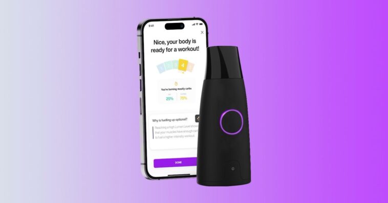 L'analyseur métabolique Lumen obtient des résultats précis de combustion des graisses et des glucides avec la mise à jour iOS 1 L'analyseur métabolique Lumen obtient des résultats précis de combustion des graisses et des glucides avec la mise à jour iOS