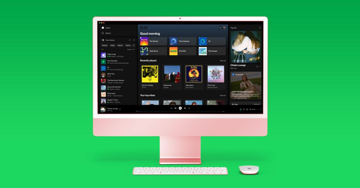 Spotify launches new desktop experience for Mac and PC with three-column UI