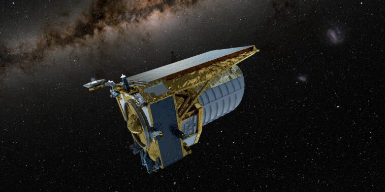 Télescope spatial Euclid pour éclairer la composition de l'« univers sombre » 1 Euclid space telescope to shed light on what the dark universe is made of