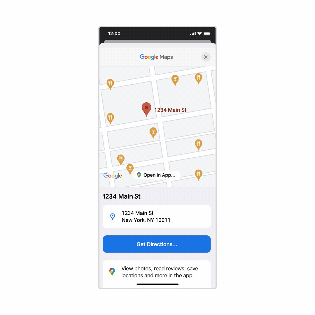 Chrome pour iOS ajoutera des mini Google Maps et intégrera le calendrier, Translate 3 Chrome iOS mini Google Maps