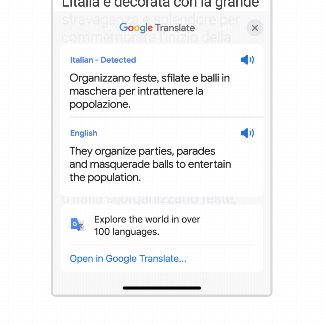 Chrome pour iOS ajoutera des mini Google Maps et intégrera le calendrier, Translate 7 1687285915 611 Chrome pour iOS ajoutera des mini Google Maps et integrera