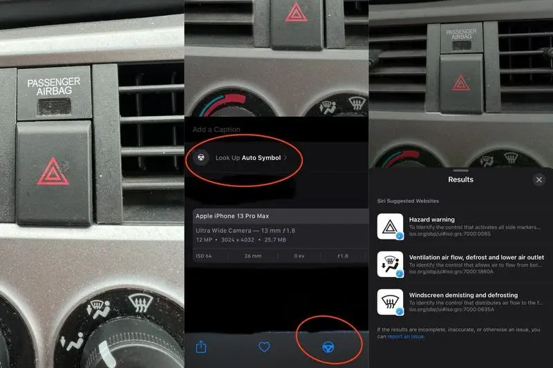 Améliorez votre expérience photographique : préparez-vous pour ces 8 fonctionnalités photo incroyables pour iPhone dans iOS 17 8 Symboles de voiture iOS 17
