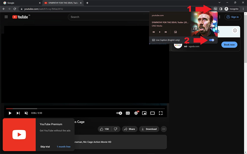 Comment activer les sous-titres en direct sur Google Chrome