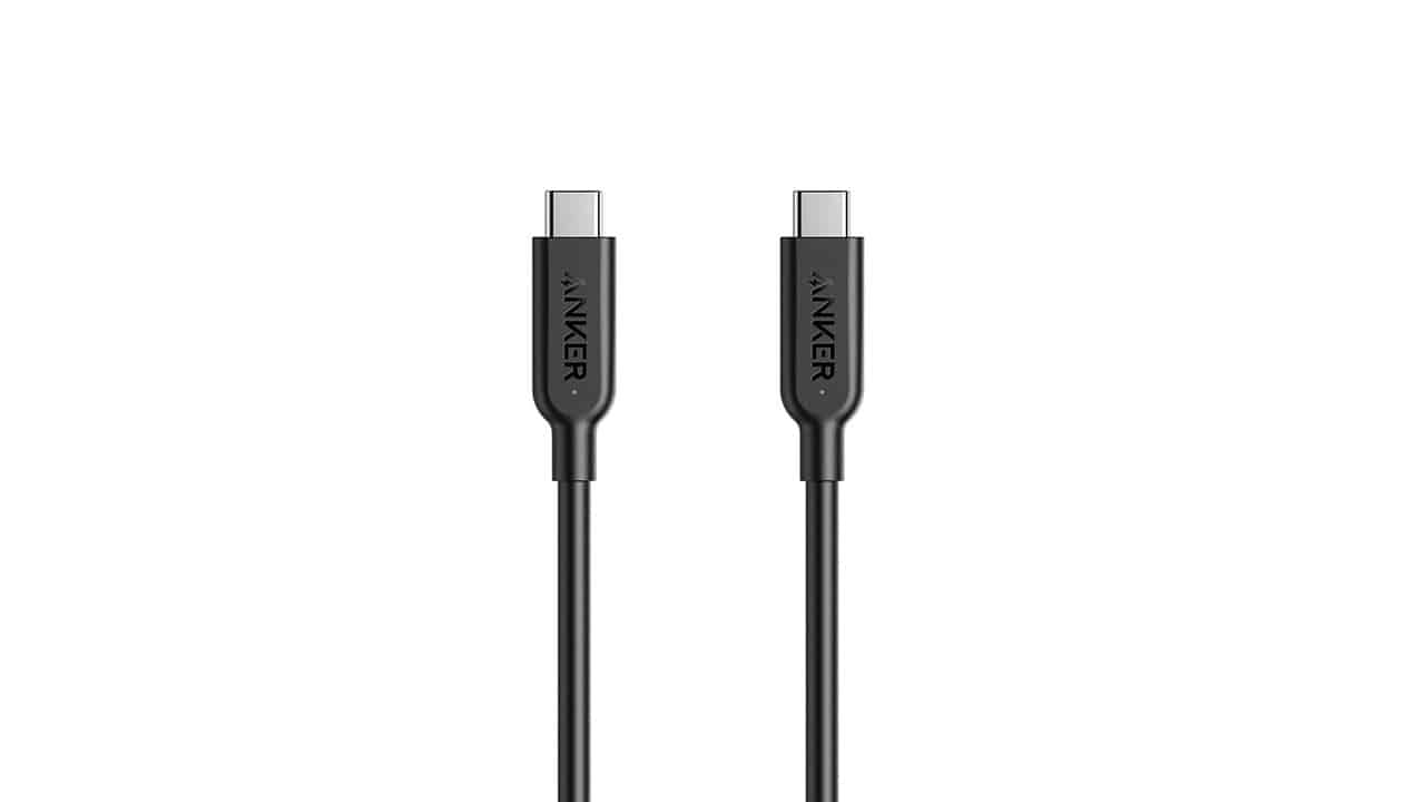 Meilleurs câbles USB-C pour une charge rapide et des transferts de données 3 Anker Powerline II