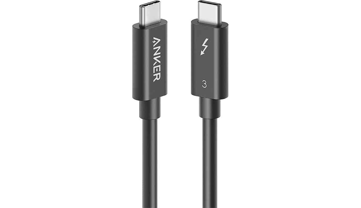 Meilleurs câbles USB-C pour une charge rapide et des transferts de données 6 Anker Coup de foudre 3