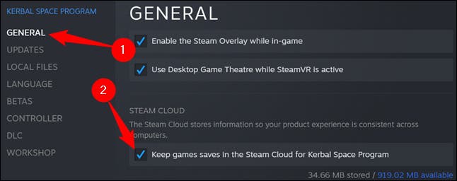 Erreur Steam Deck Cloud Sync – Voici comment y remédier 3 Activation de la synchronisation cloud